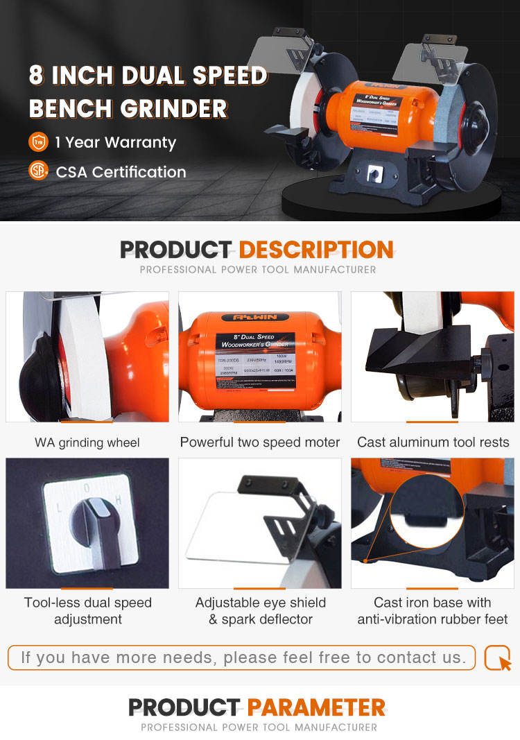 High speed bench grinder deals